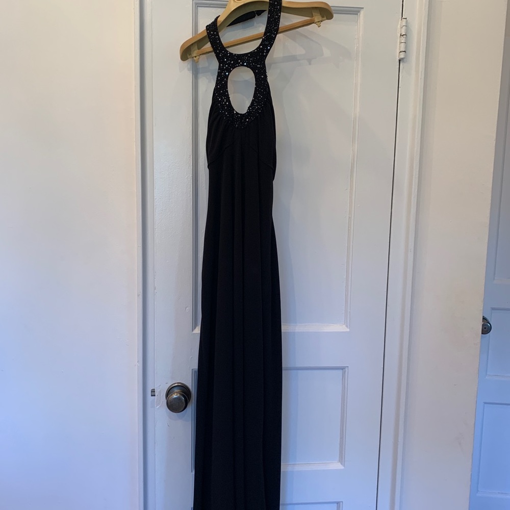 Laundry by Shelli Segal Long black dress size 4